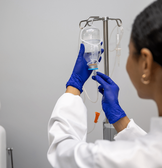 Perfusion vitaminique IV-cadre médical